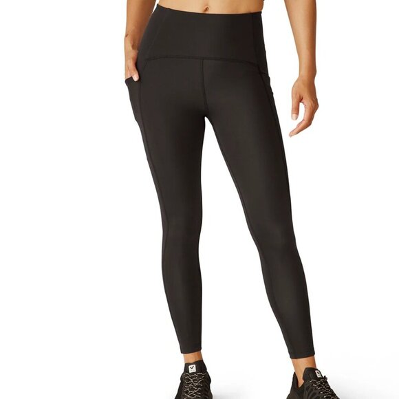 NWT Beyond Yoga Powerbeyond Strive High Waist Pocket Midi Legging Purple Size XS - Picture 6 of 11